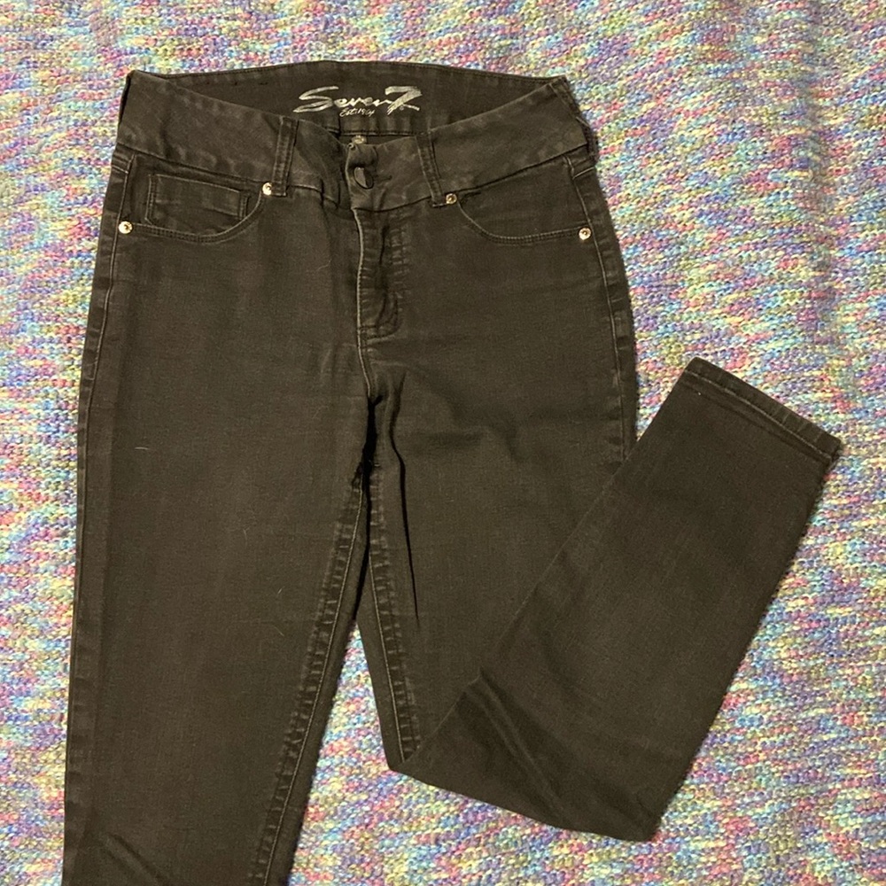 Seven7 Black Jeans 12